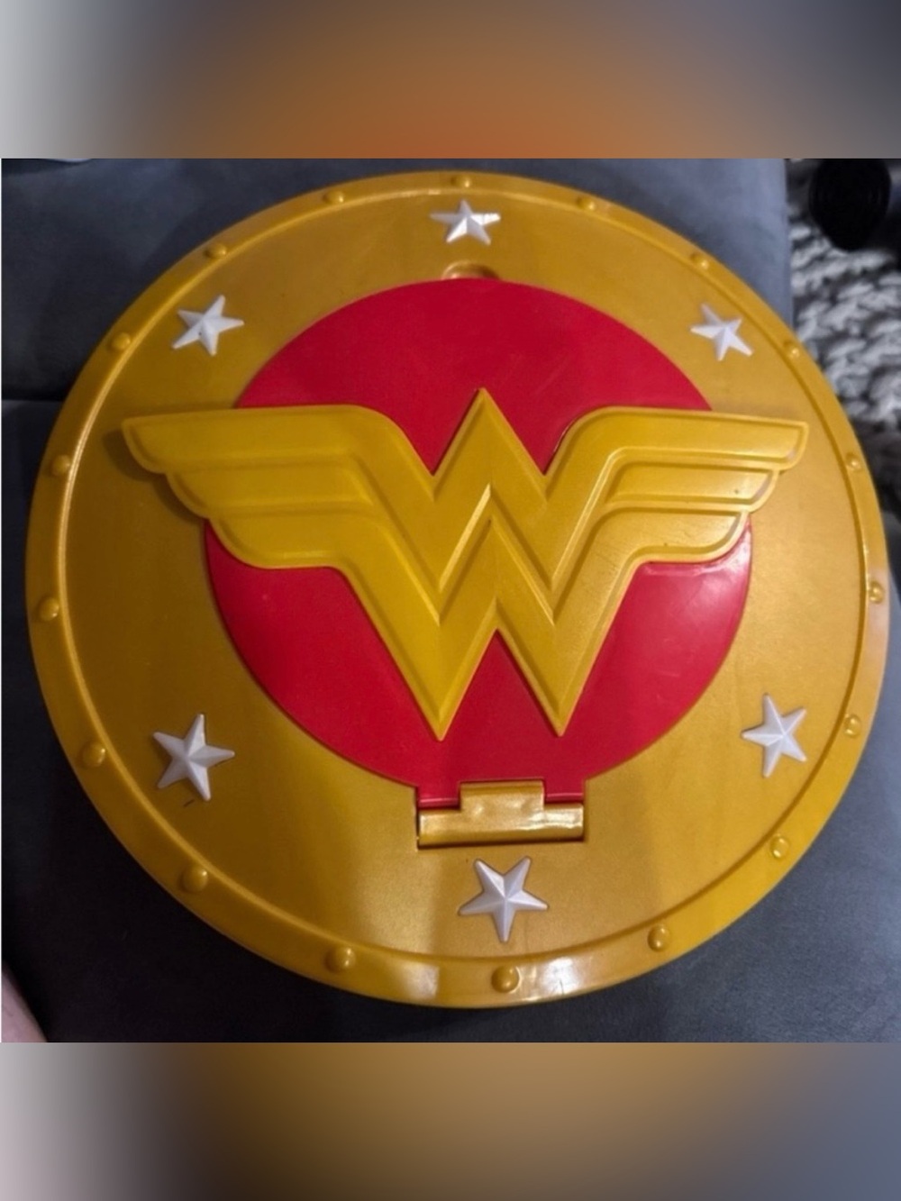 DC Comics Wonder Woman Shield 2015 Mattel Play Make Believe (No Discs)